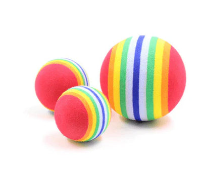 Rainbow Pet Play Balls