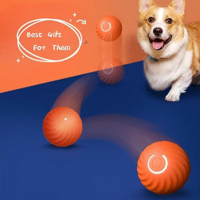 Smart Roll Pet Interactive Ball - Durable, Bite-Resistant Dog Toy for Training and Play