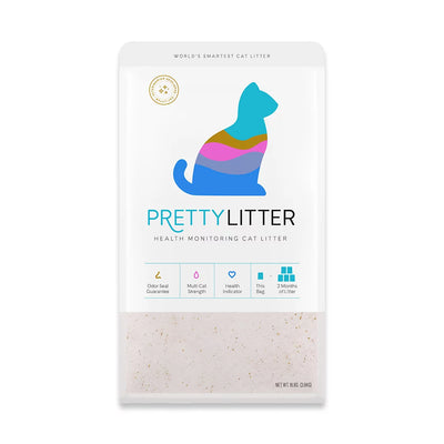 PrettyLitter Health Monitoring Cat Litter - 8Lb