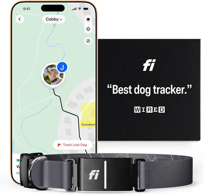 Series 3 Smart Dog Collar - GPS Dog Tracker and Activity & Fitness Monitor, Waterproof, LED Light, Escape Alerts, Nationwide Coverage [Free 6 Month Membership] 